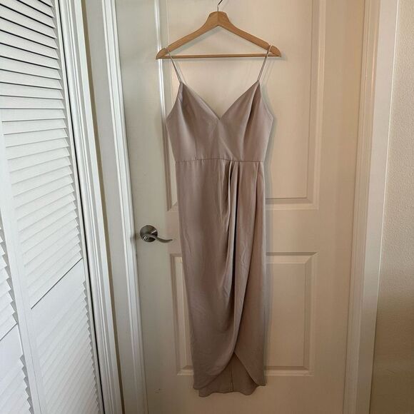 Shona Joy Cocktail Draped Dress - Picture 2 of 9